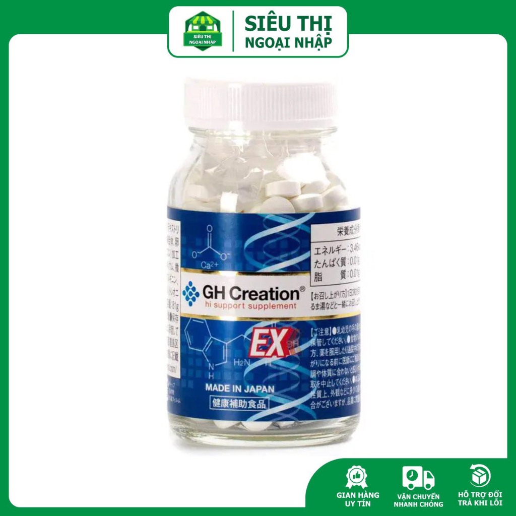 Viên uống tăng chiều cao GH Creation 270 viên mẫu mới