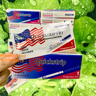 Que thử thai - Nhanh chóng, Đơn Giản, Chính xác ( 1 Que Quick Strip Lá Cờ )