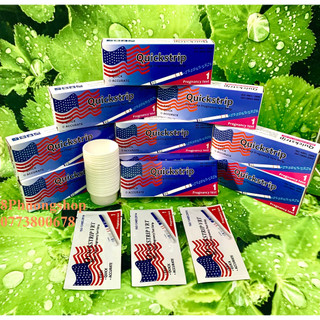 Combo 8 Que Thử Thai phát hiện thai sớm, hiệu quả ( Que Quick Strip Lá Cờ )