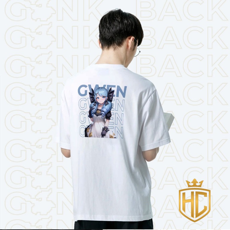 Áo thun Vạn vật thua Gwen LMHT - dành cho các simp lỏd của Gwen