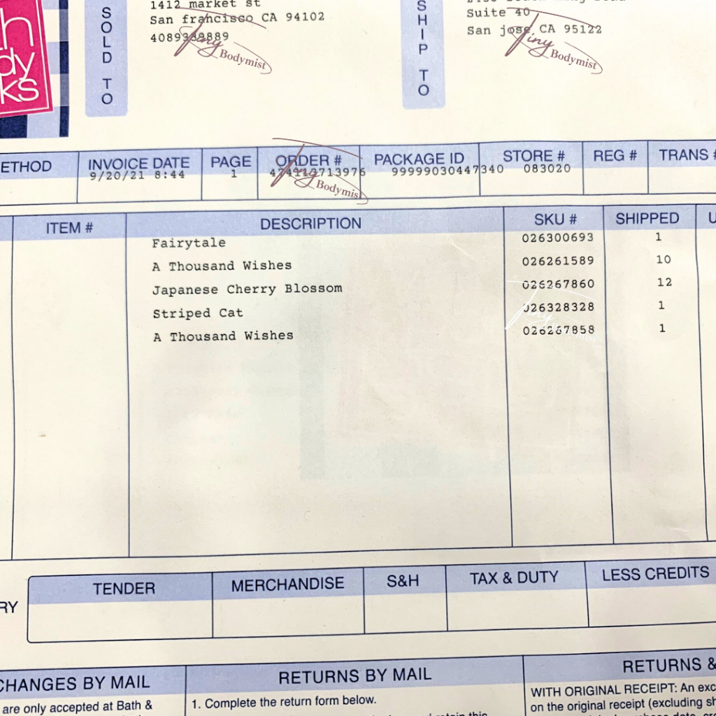 Xịt thơm 10ml mùi cho học sinh, sinh viên body mist Bath and Body Works