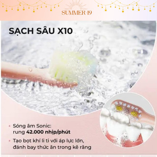 Bàn chải điện Halio Sonic SmartClean