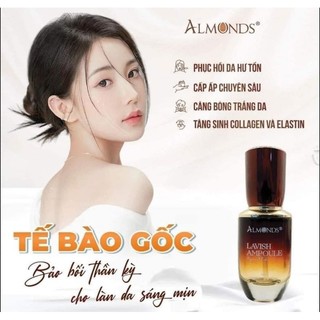  TINH CHẤT TẾ BÀO GỐC LAVISH AMPOURE ALMONDS CHÍNH HÃNG size lớn 35ml  