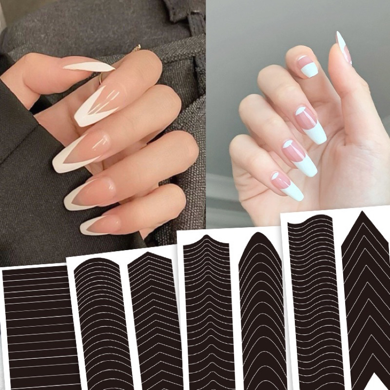 sticker dán phen đầu móng trang trí móng