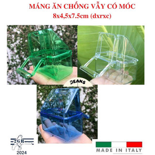 Máng ăn chống vảy cho chim hàng nhập Ý
