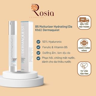 Serum phục hồi da khô, da dầu Dermaquest Essential B5 Hydrating Serum và B5 Moisture Matte 29.6ml - ROSIA Cosmetics