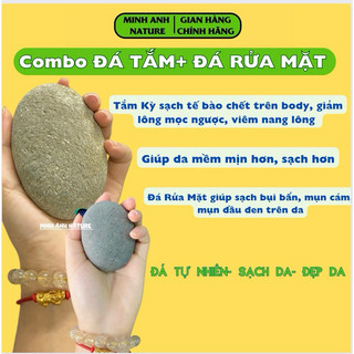 Đá Rửa Mặt, Massage Mặt, Đá Tắm Tẩy Tế Bào Chết, Đá Kì Ghét, Đá cuội Tự Nhiên, Kỳ Ghét Cơ Thể, Kỳ Lông Sạch Da