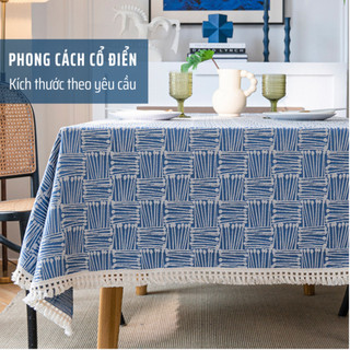 Khăn trải bàn, khăn trải bàn decor, trải bàn ăn, phong cách cổ điển