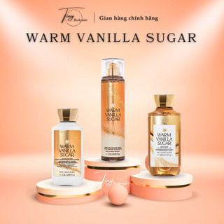 Xịt thơm toàn thân warm vanilla sugar body mist bath and body works 36ml - 236ml