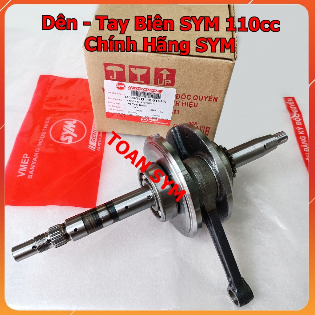 Dên SYM 110 Chính Hãng SYM - Tay Biên SYM 110