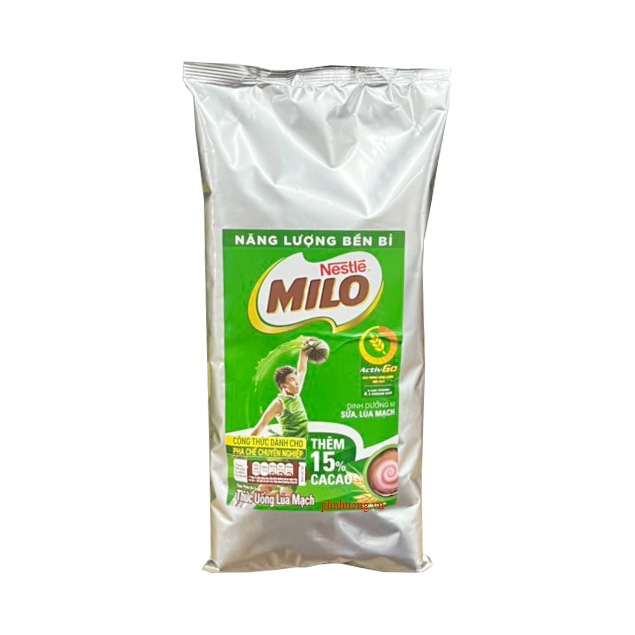 BỘT MILO Nguyên Chất 1KG (date mới) - NESTLE (Thùng 10 gói)