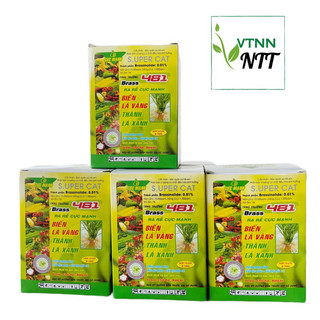 Phân bón có chất điều hoà sinh trưởng super cat ac 481 hộp 10 gói ra rễ cực mạnh, đậu bông - vtnn ng thanh tuyền