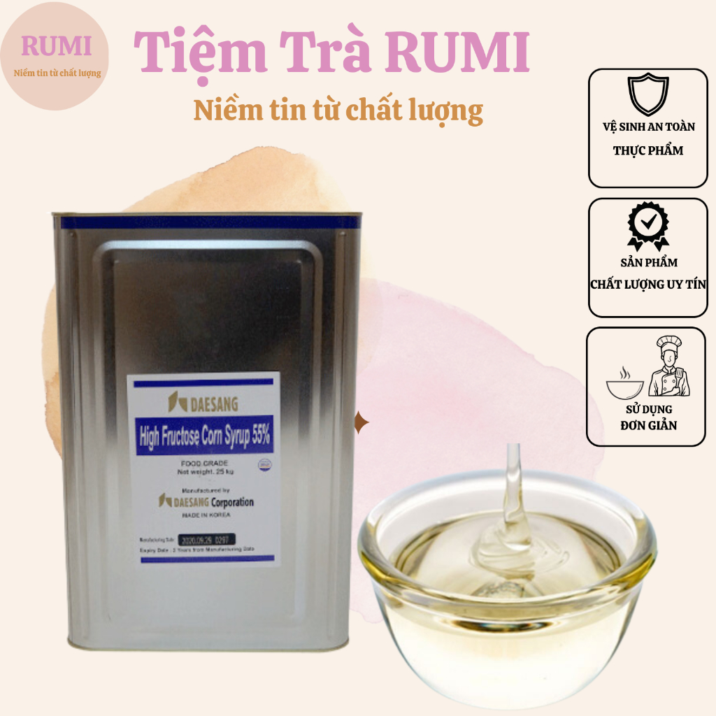 Nước đường DeaSang Hàn Quốc 25kg/Đường Nước Đài Loan 25kg