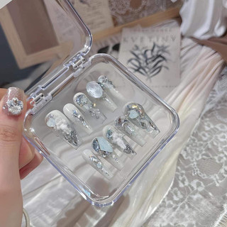 Khay đựng móng sẵn keo làm móng sẵn,cuộn băng dính dán móng sẵn