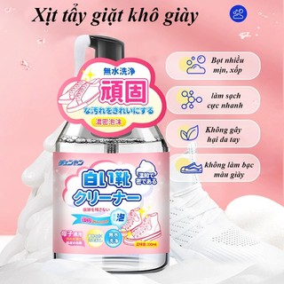Chai xịt tạo bọt vệ sinh giày siêu sạch - Bình xịt vệ sinh giày