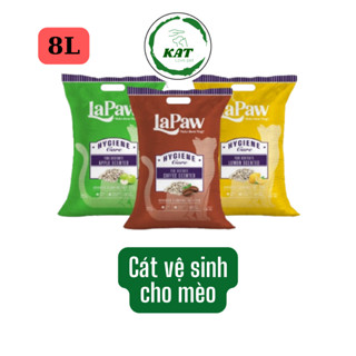 [Bao 8L] Cát vệ sinh cho mèo Lapaw - Nhiều hương vị - Bao 8L - KAT Store