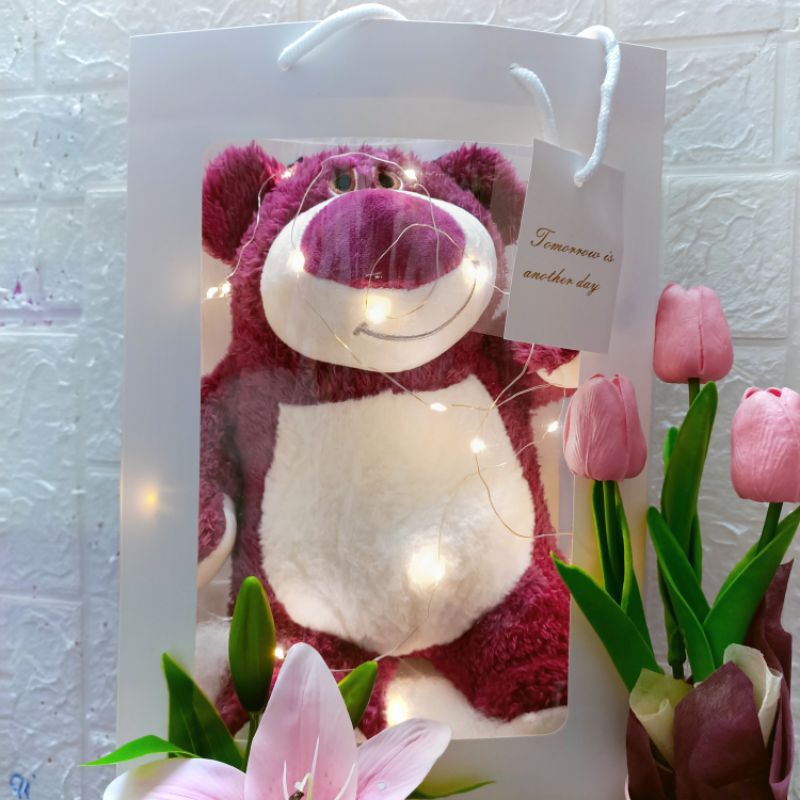 🍄 Gấu bông - gấu dâu -+35cm 🍄