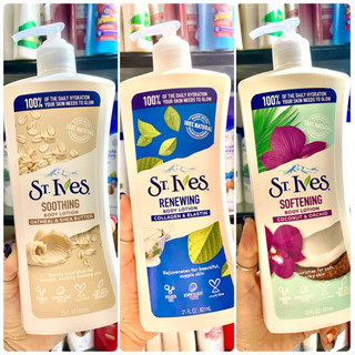 Sữa dưỡng thể st.ives stives body lotion dành cho da rất khô 621ml