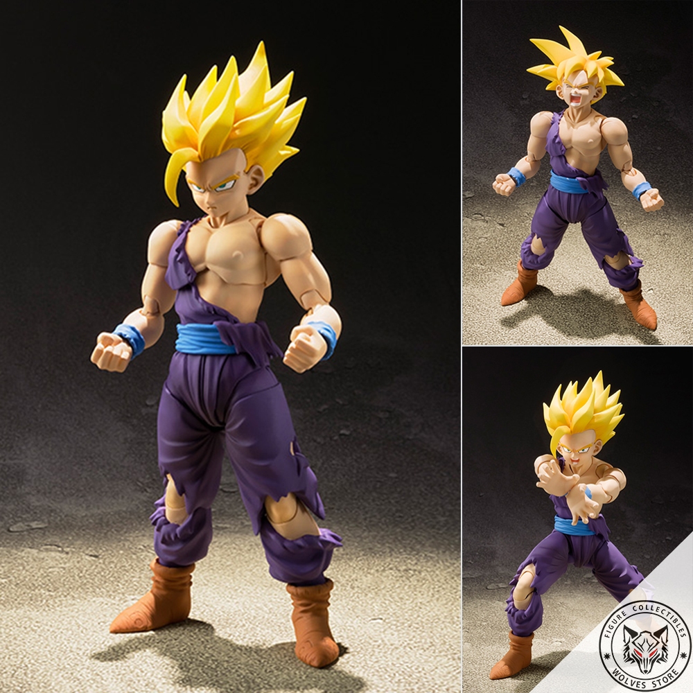 Mô hình chính hãng SHF Dragon Ball: SHF Songohan SSJ