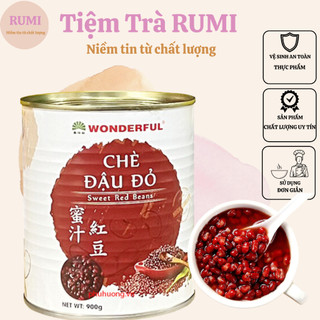 Chè Đậu Đỏ Wonderful Lon 900g