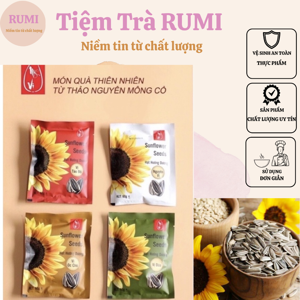 [SIÊU HOT] Hướng dương nguyên vị gói 55g