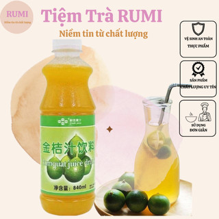 Siro kim quất - siro kum quất chai 840ml