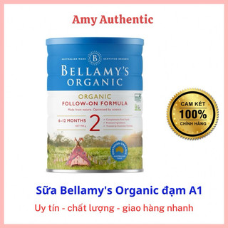 Sữa bột Bellamy's Organic hữu cơ đủ số 900g