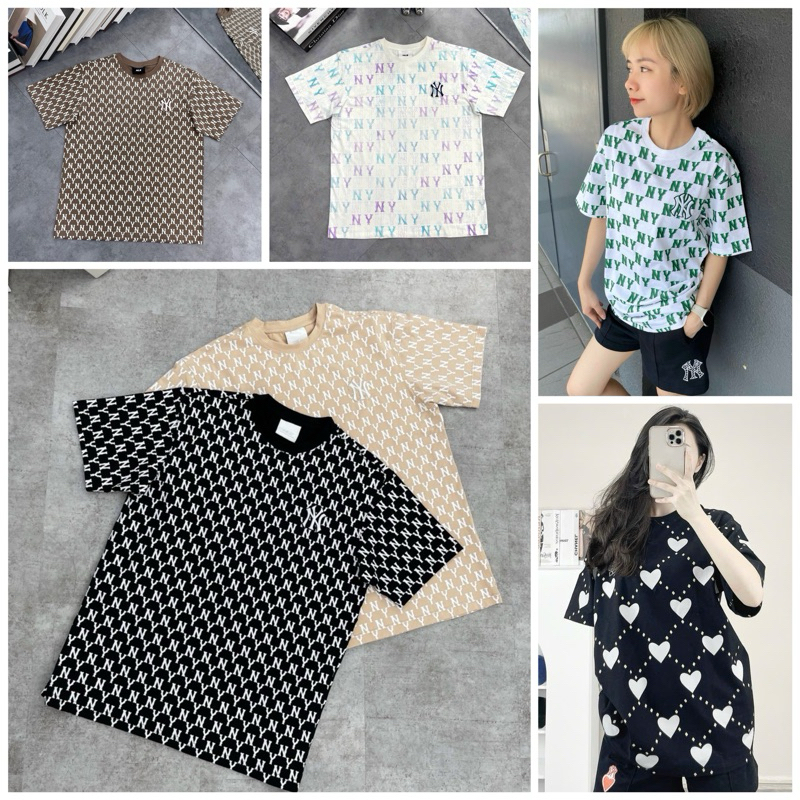 Áo Thun NY015 MLB MONOGRAM TEE