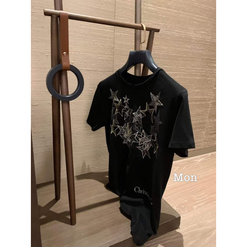 Áo Phông Đì O Thêu Sao QC L1