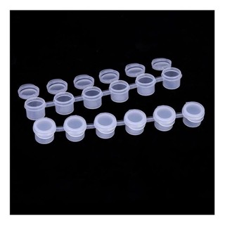 10 vỉ đựng màu. Dây 6 ô 5ml 3ml 2ml. dây chiết màu 10c