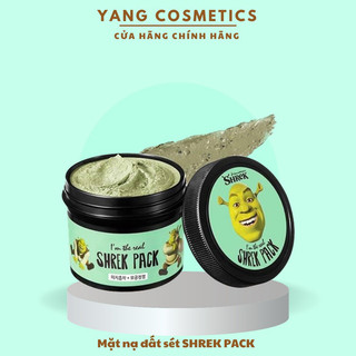Mặt nạ đất sét bạc hà rau má shrek pack i’m the real