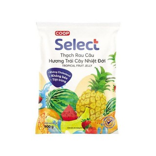 Thạch rau câu hương trái cây nhiệt đới Select gói 900g