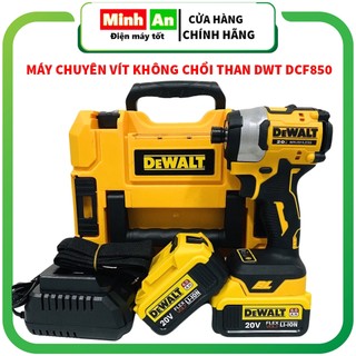 Máy chuyên vít, bắn vít KHÔNG CHỔI THAN DWT 20V bắt vít bắn tôn mạnh mẽ bền pin bảo hành 12 tháng