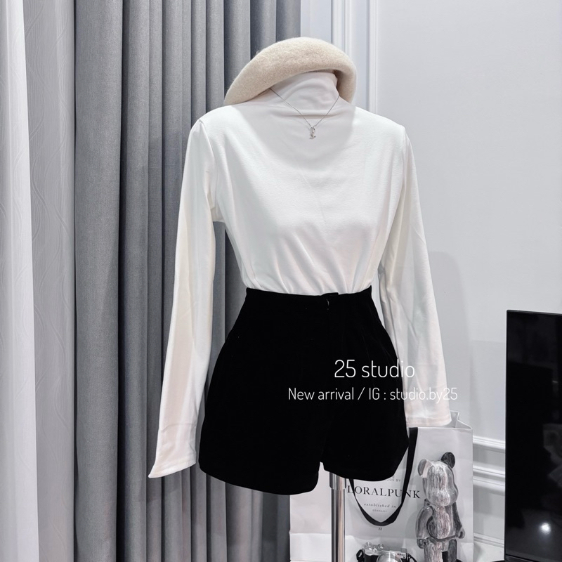 QUẦN SOOC NHUNG KHUY CÀI HÀNG ĐẸP | STUDIOBY25