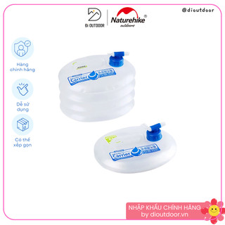 Bình Nước Dã Ngoại Xếp Gọn Naturehike 5L-10L-15L