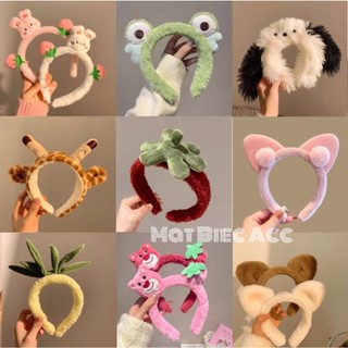 Bờm tóc đáng yêu trang điểm rửa mặt chụp hình xinh xắn cute