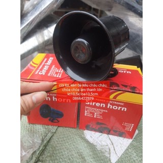 Còi lùi còi xi nhan kêu chóe -cháu cháu âm thanh lớn 24v - 12v có clip