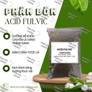 5kg phân bón Fulvic 50% chuyên kích rễ hữu cơ cây trồng