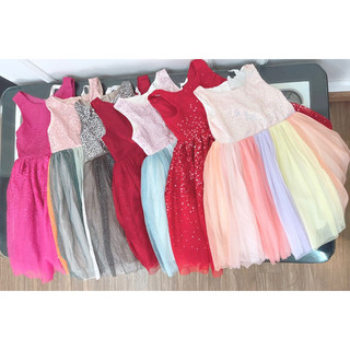 Đầm bé gái dư xịn size 2-10t