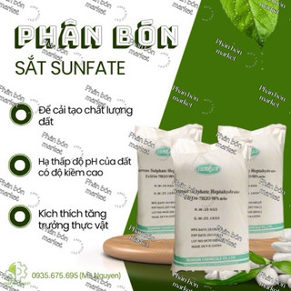 Sắt sulphate feso4-7h2o