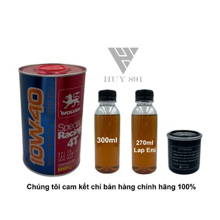 Nhớt Wolver 4T Special Racing 10W40 dung tích 1L (Fully Synthetic)