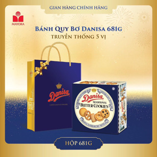   Tốt Mà Rẻ Bánh Quy bơ Danisa Hộp Thiếc 681g Hàng Chuẩn Hãng Công ty Giá Tốt Kèm Túi xách cao cấp. Bánh Mới Thơm Ngon . 