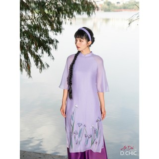 Áo dài Tư An D.CHIC MS: 1832395 KHÔNG BAO GỒM QUẦN LỤA