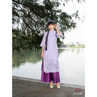 Áo dài Tư An D.CHIC MS: 1832395 KHÔNG BAO GỒM QUẦN LỤA