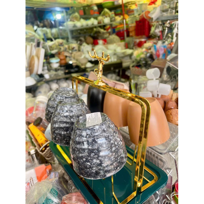 Ly vân đá đen nhựa Melamine cao cấp Fataco đủ size