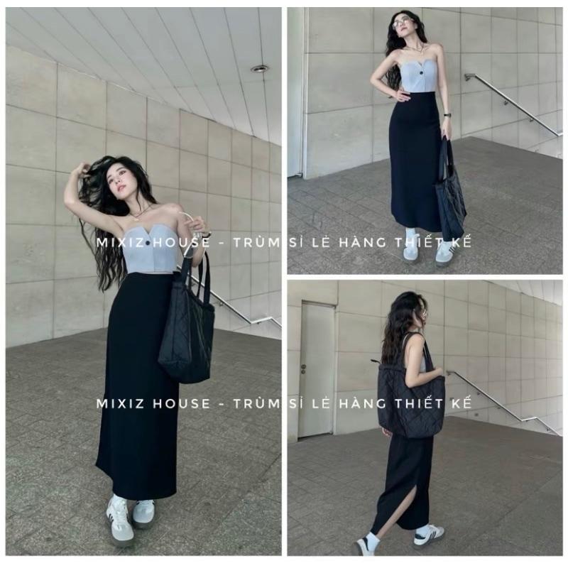 PASS NEW 100% chân váy suôn dài 90-95cm bigsz