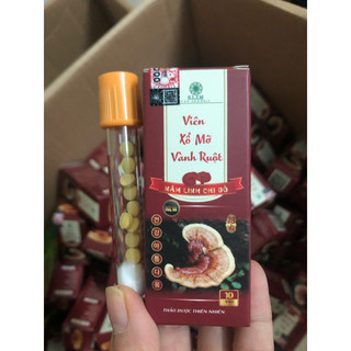 Xổ mỡ vành ruột 10 viên vàng - Xổ mỡ linh chi đỏ