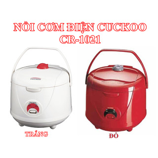 Nồi Cơm Điện Cuckoo CR- 1021 - 1.8L - 650W - Hàng Nhập Khẩu, Bảo Hành Toàn Quốc, màu ngẫu nhiên
