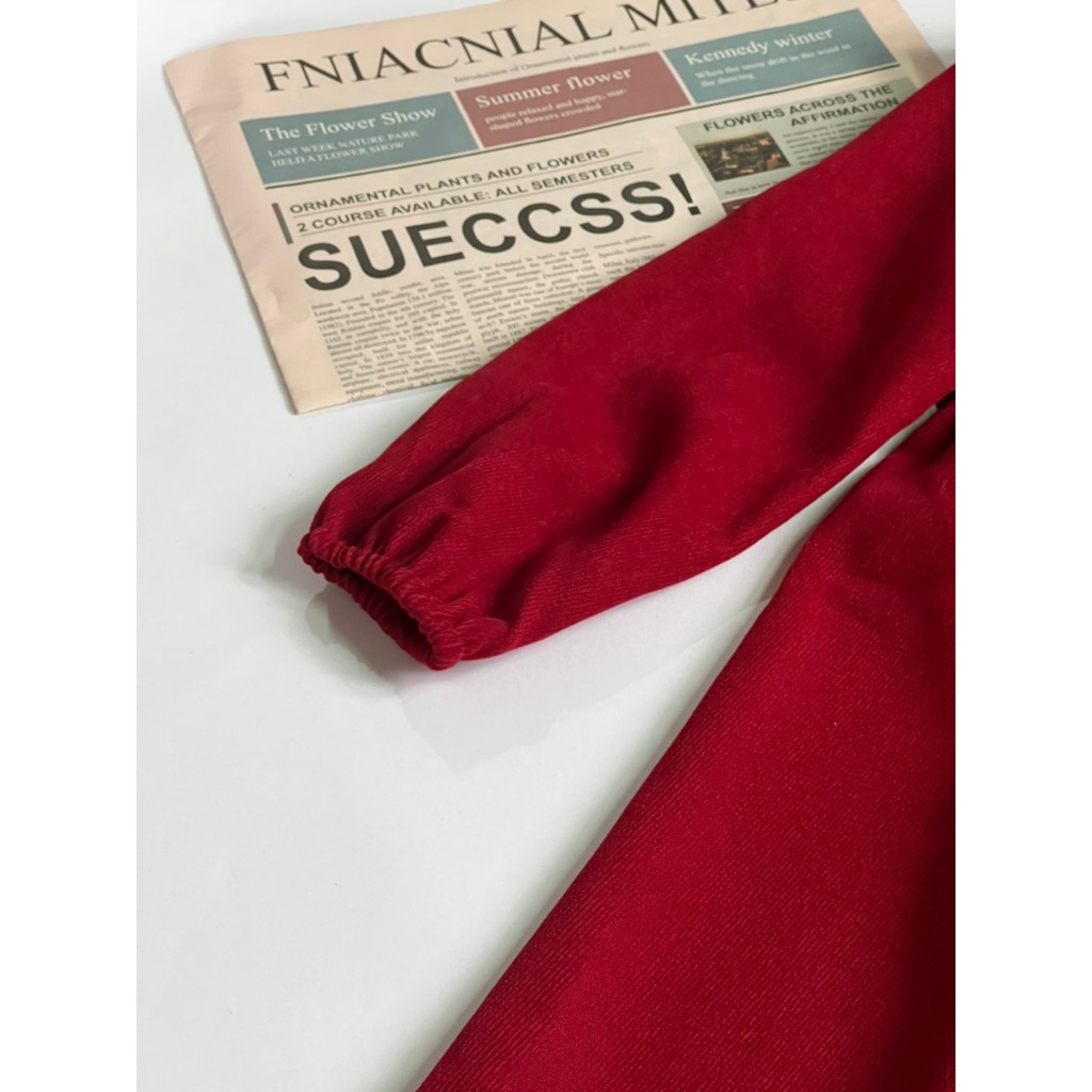 Váy bé gái,Váy cho bé gái mùa thu đông chất liệu nhung chéo size 8 - 32kg