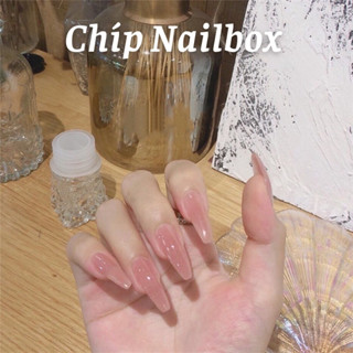 Set 24 móng giả D170 dáng dài ( Tặng kèm keo và dũa )